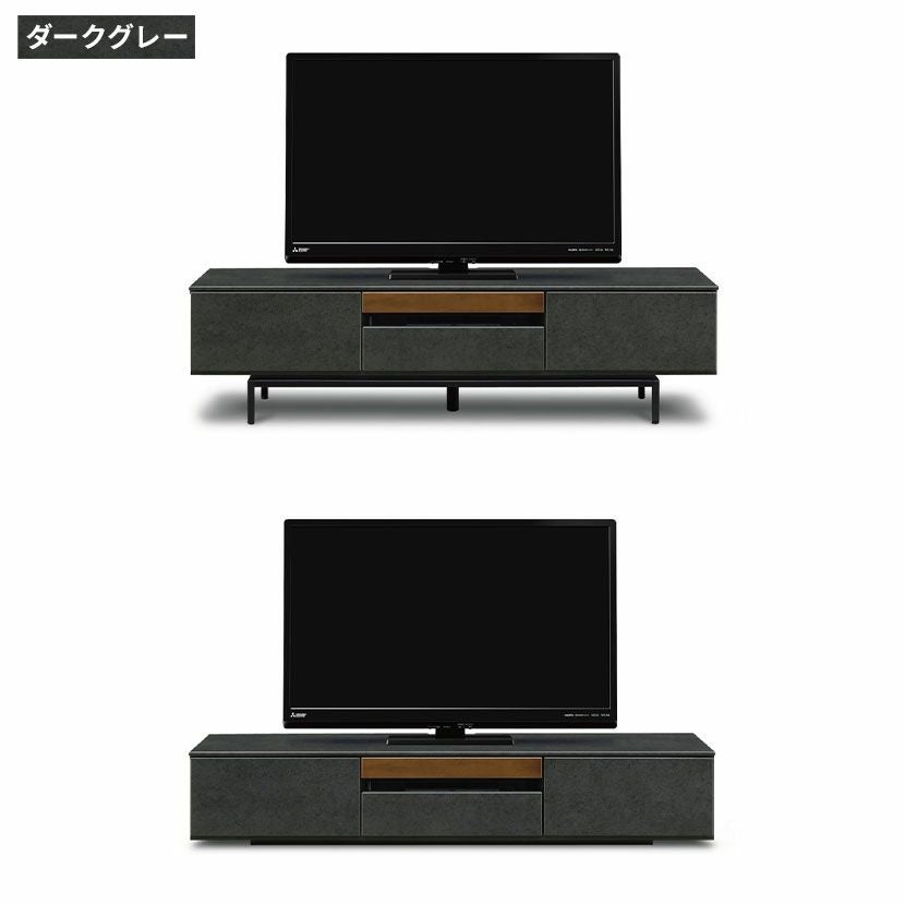 設置無料】幅150cm 大理石調 テレビ台 55インチ対応 収納 引き出し付き