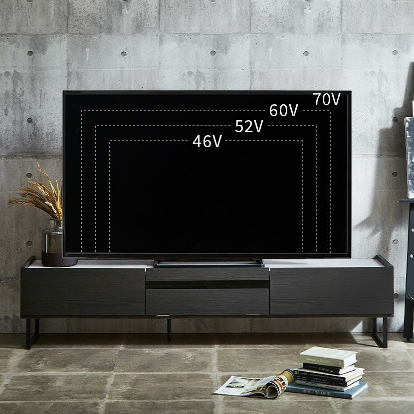 設置無料】幅179cm テレビ台 日本製 71インチ対応 収納付き フラップ扉