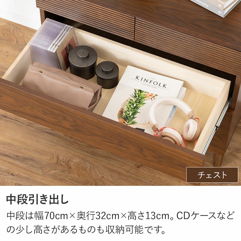 設置無料】木製 ドレッサー＆チェスト 4点セット メリッサ 鏡台 化粧台