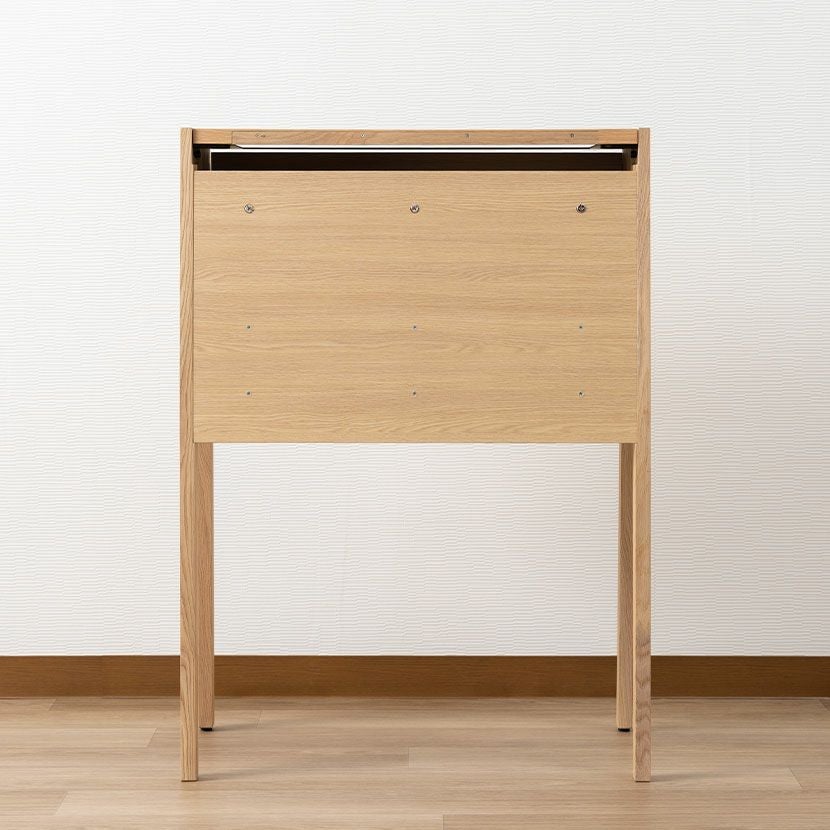 設置無料】カリモク 幅70.9cm ドレッサー 日本製 木製 天然木 オーク材