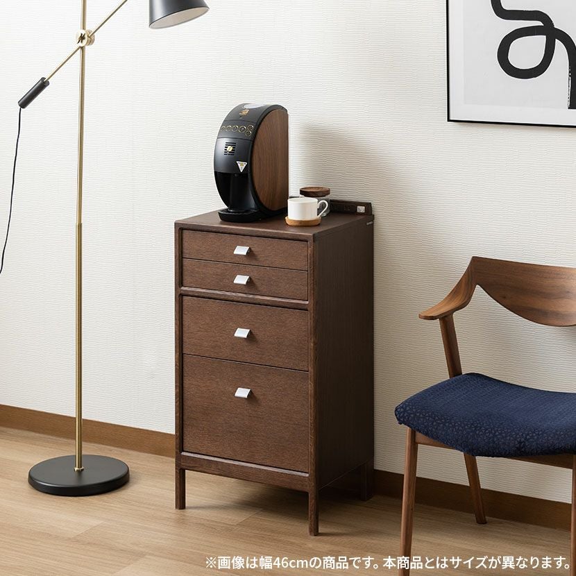 設置無料】カリモク 幅58cm マルチチェスト 日本製 木製 天然木 オーク