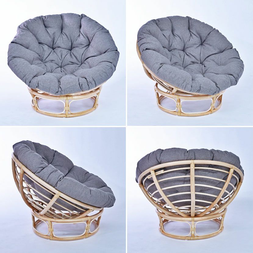 パパサンチェア BREEZE ファブリック 籐 ラタン ソファ 軽量