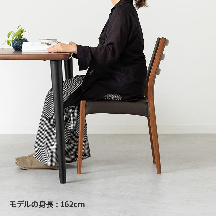 ナチュラル ダイニングチェア 天然木 肘無し 板座 木製 椅子 おしゃれ 完成品 木製 ダイニングチェア 肘なし シンプルスタンダード22 天然木 PVC 合
