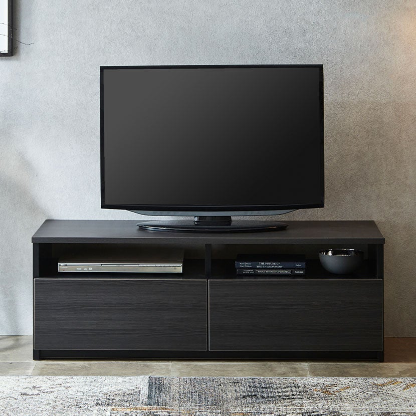 幅120cm 木目調 テレビ台 日本製 引き出付き 収納 ローボード テレビ