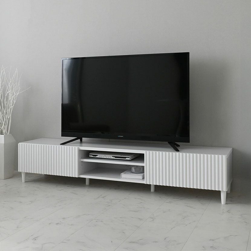 幅176cm テレビ台 収納 引き出し デッキ収納 可動棚付き 大型 テレビ