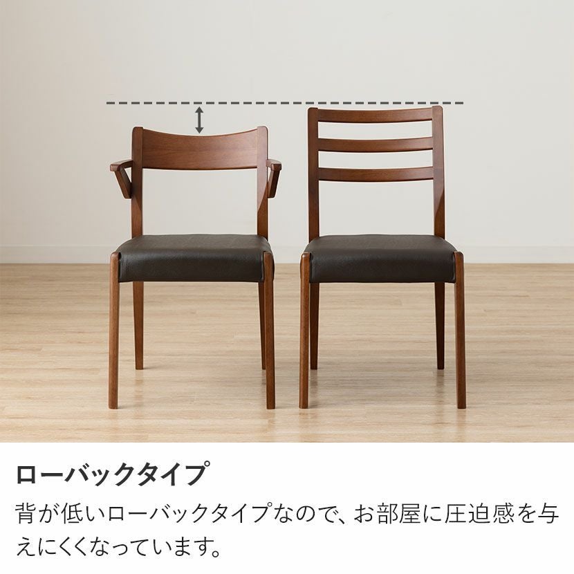 設置無料】4人用 木製 ダイニングテーブルセット(4本脚) 5点