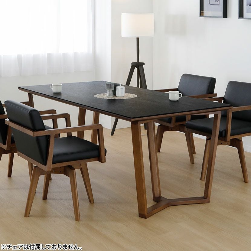 設置無料】幅150cm ダイニングテーブル セラミック テーブル 大理石調