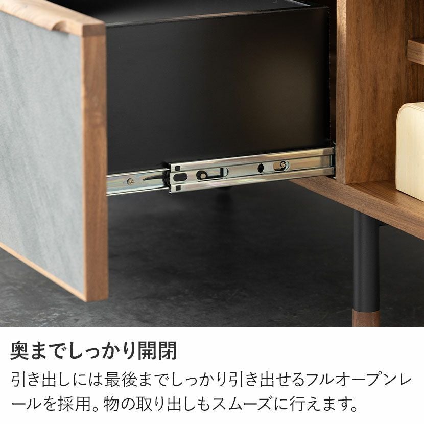 幅180cm テレビ台 ラグナー メラミン 天然木 木製 オーク材