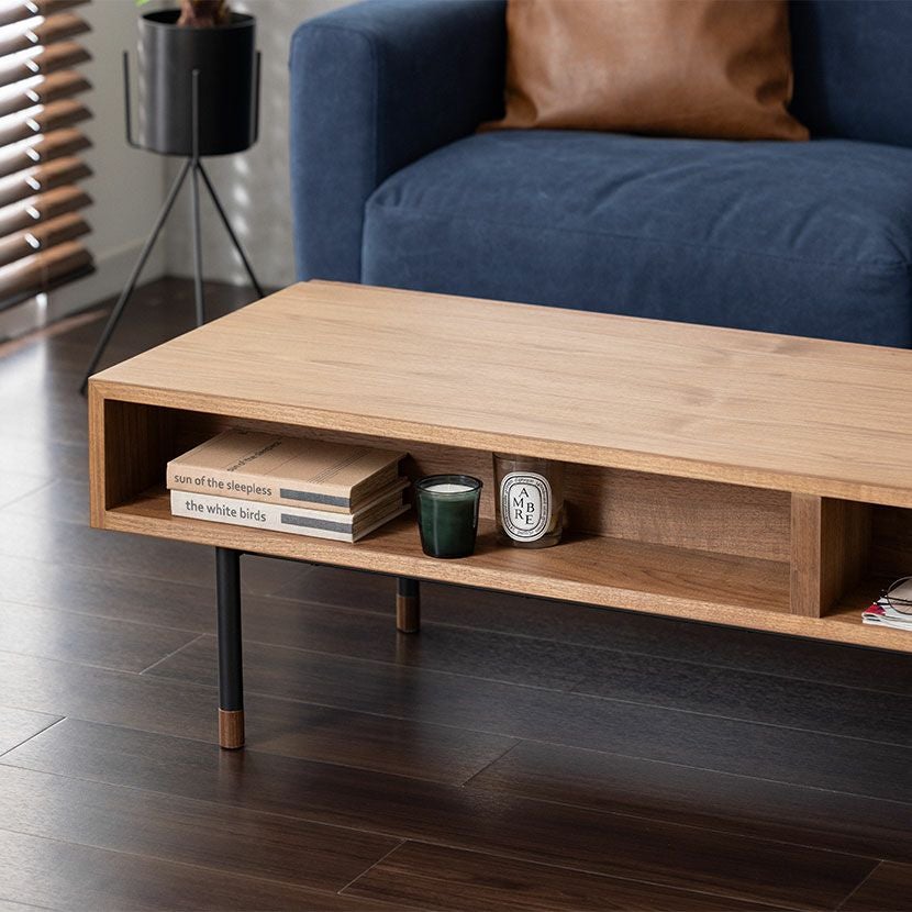 幅120cm センターテーブル ラグナー 木製 ローテーブル 天然木