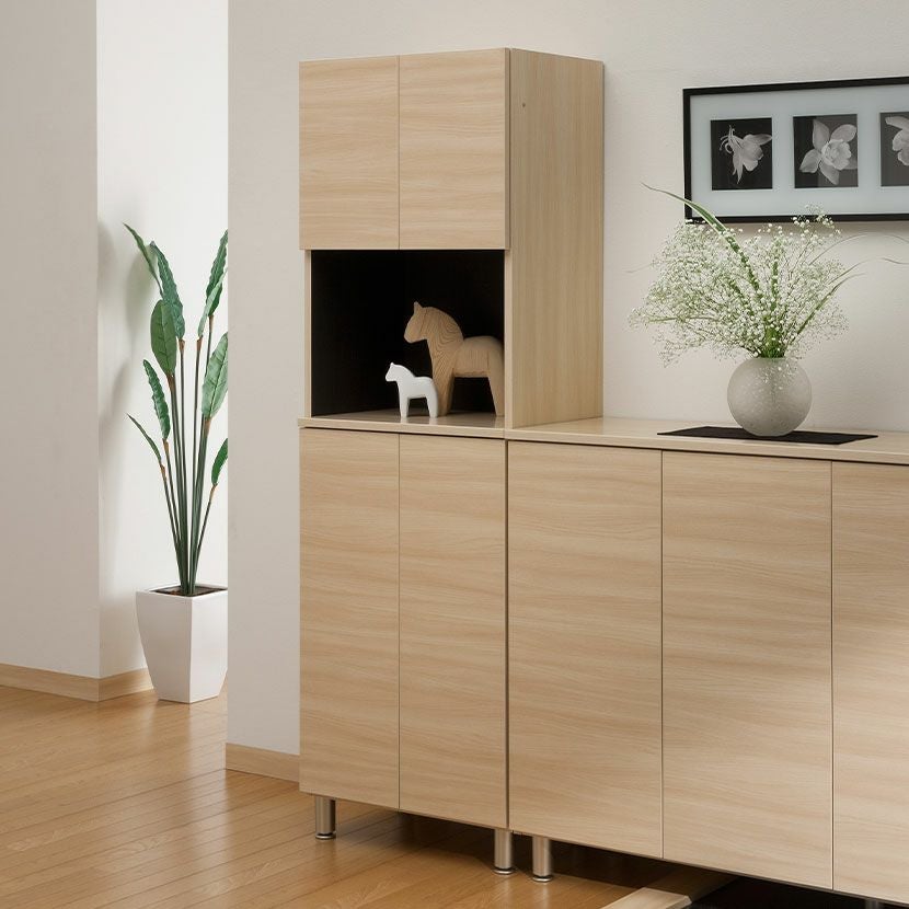 幅75cm ハイタイプ シューズボックス 日本製 下駄箱 脚付き