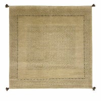 190×190cm ギャッベラグ DESERT 手織り 天然素材 コットン ウール ラグ ギャベ 正方形 カーペット 床暖房対応 ホットカーペット対応 絨毯 おしゃれ ナチュラル｜¥58,819の動画