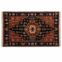 130×190cm トライバルラグ MADRAS 手織り 天然素材 コットン ウール ラグ 幾何学 トライバル 長方形 カーペット 床暖房対応 ホットカーペット対応 絨毯 おしゃれ｜¥40,728の動画