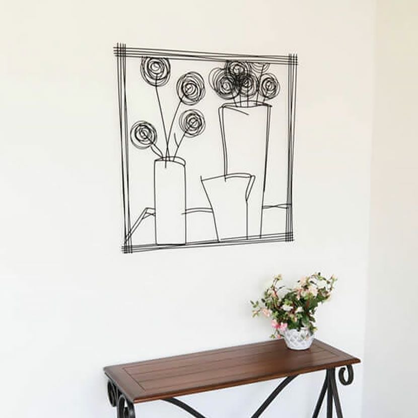 幅73cm ウォールアート インテリア雑貨 アイアン