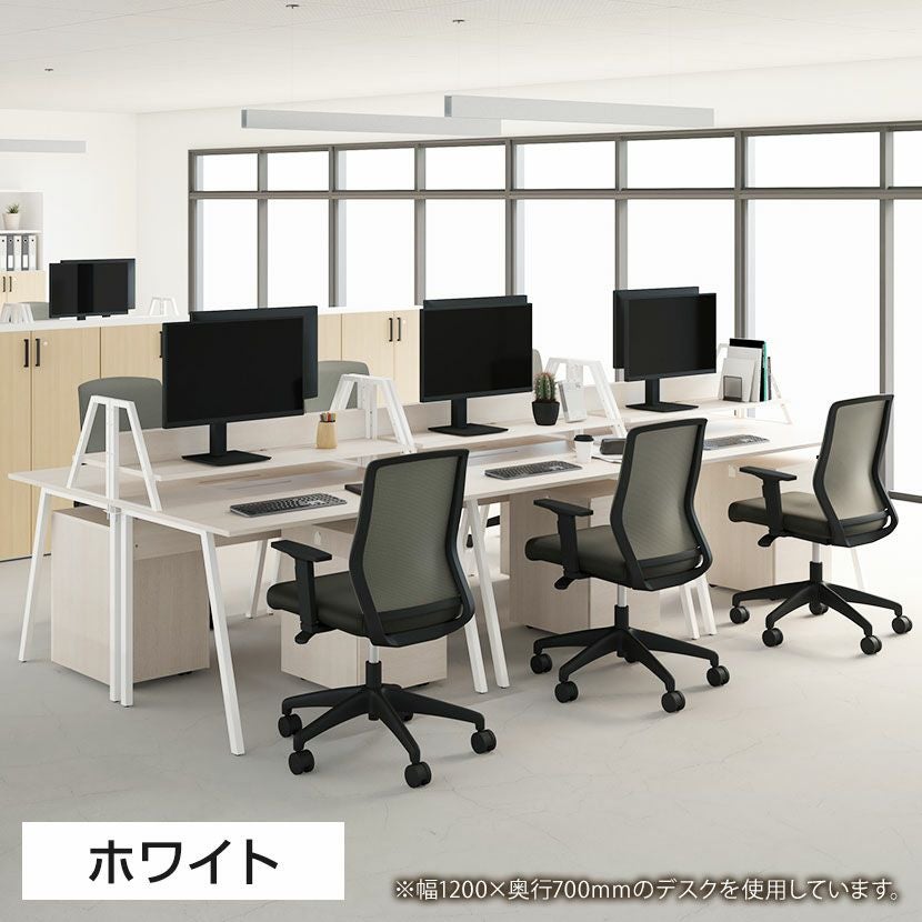 幅120cm PCデスク 奥行70cm ALシリーズ 平机 事務机 ワークデスク