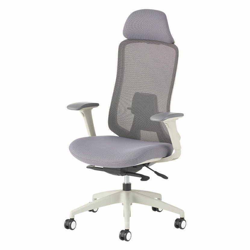 ACTUS購入　オフィスチェア Air's AIR01 (ヘッドレスト付き) オフィスチェア AE-1 ヘッドレスト付き ランバーサポート 椅子 肘掛け