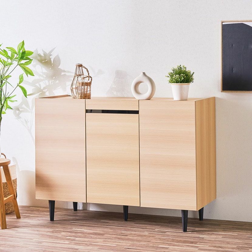 設置無料】幅120cm サイドボード テレビ台 ハイタイプ 大理石調 石目調