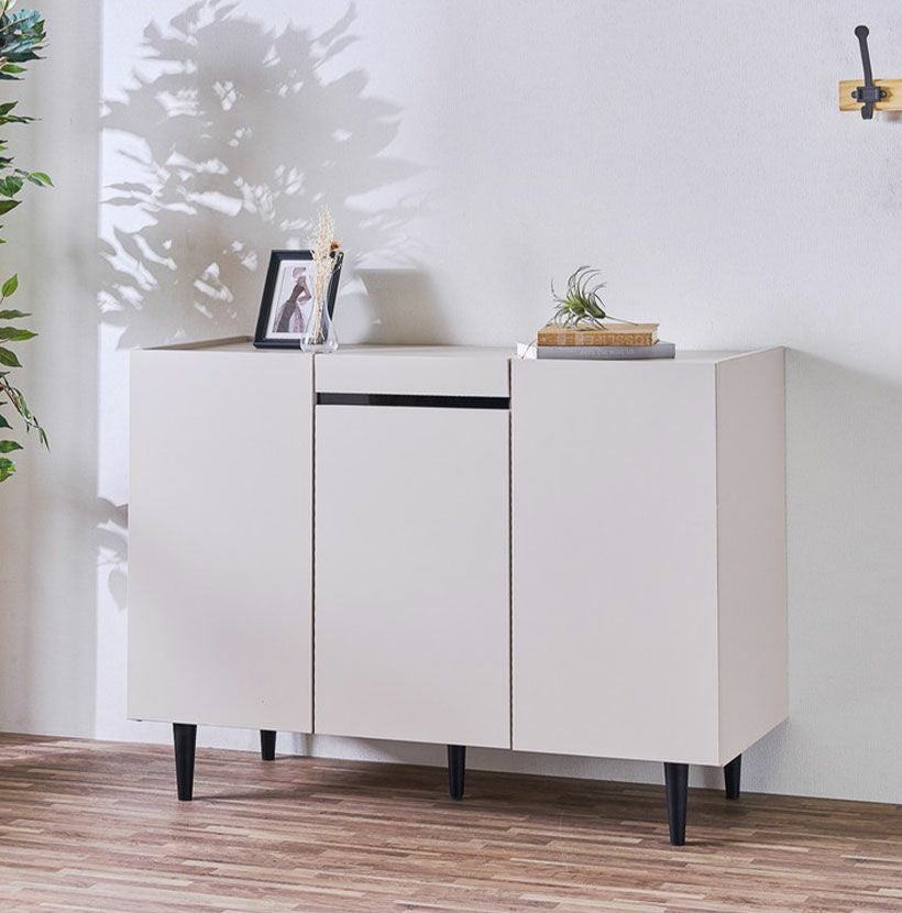 設置無料】幅120cm サイドボード テレビ台 ハイタイプ 大理石調 石目調