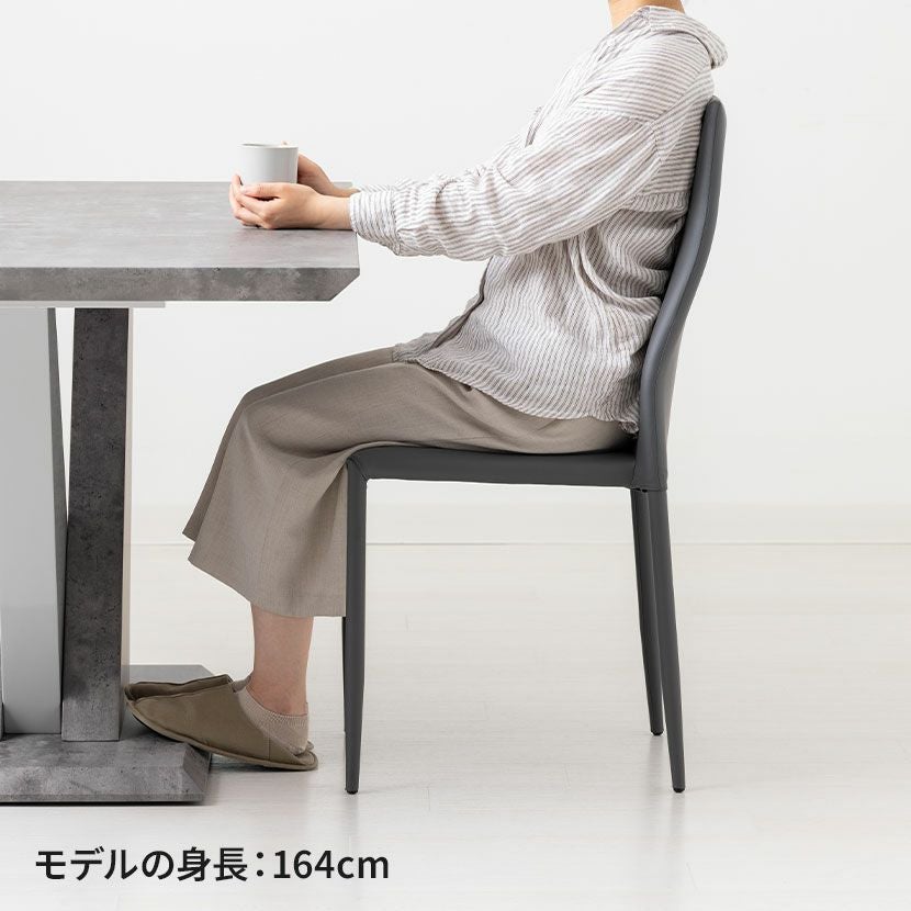 4人用 ダイニングテーブルセット 5点 コンクリート調 テーブル 大理石