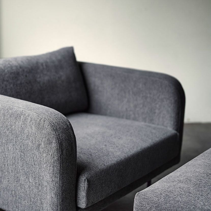 シーヴ■モンスソファ オットマン　ライトグレー　シンプルモダン　カバーリング仕様 mons sofa ottoman| SIEVE / シーヴ ブランドサイト | 家具 ソファ