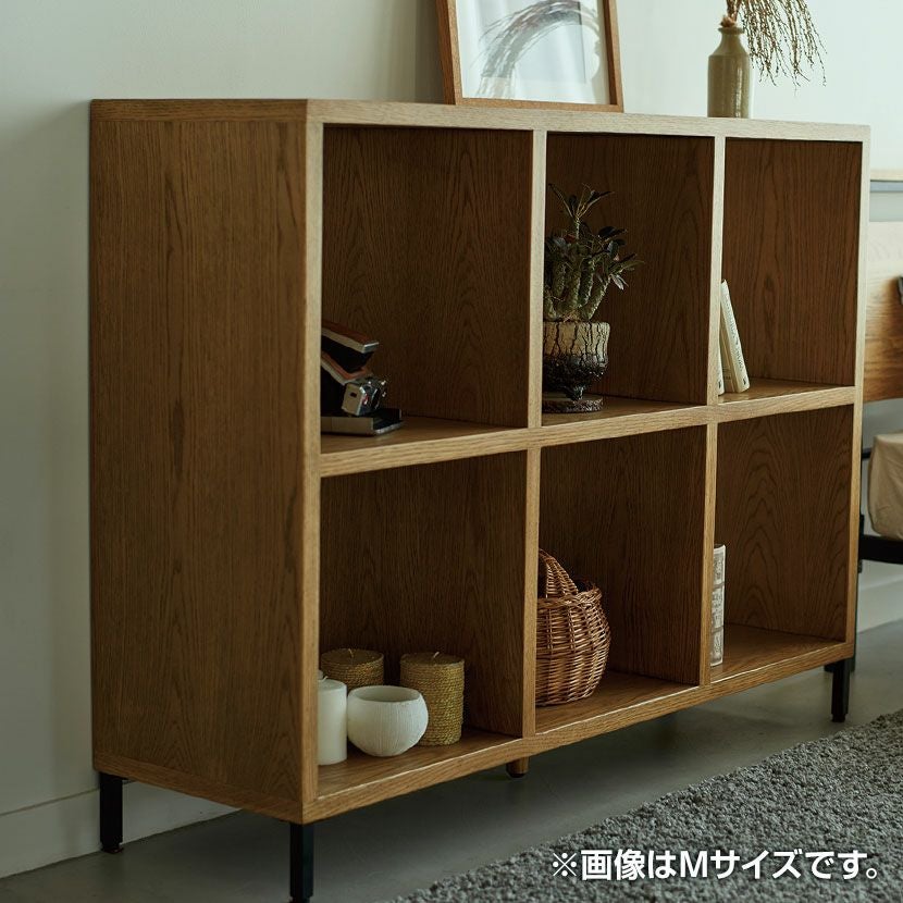 ADRS(アドレス) 幅159cm シェルフ アレックス Lサイズ 本棚 木製