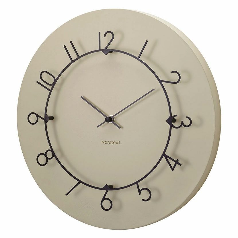 幅30cm アナログ 掛け時計 ルウ スイープ 静音 壁時計 インテリア