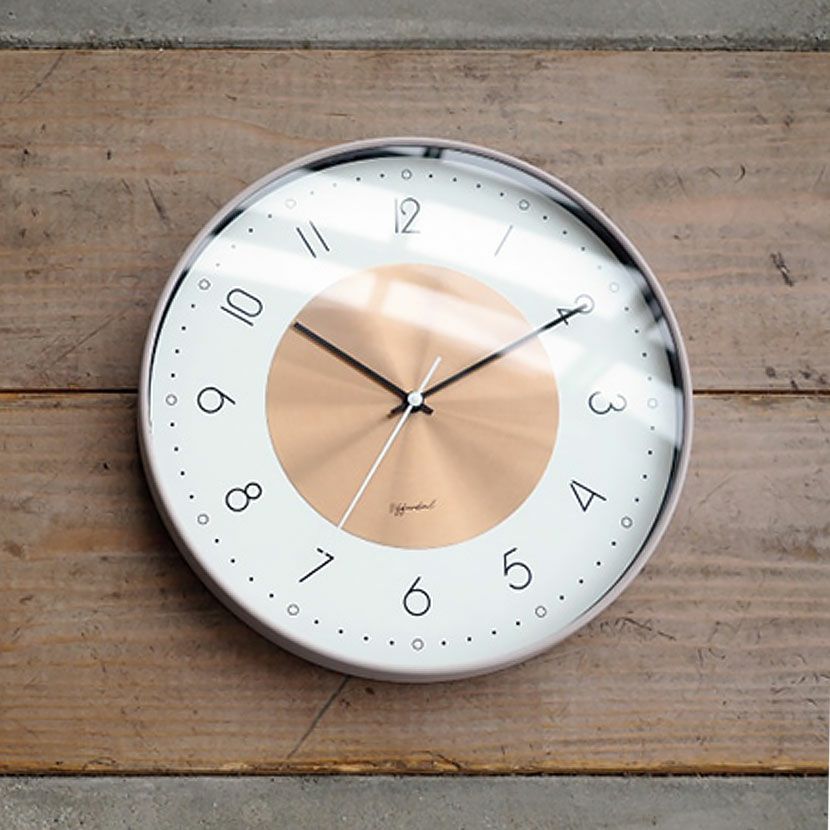幅29cm アナログ 掛け時計 ノルテ スイープ 静音 壁時計 インテリア
