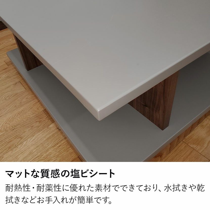 幅90cm リビングテーブル ヌーボ 四角 ローテーブル 正方形 センター