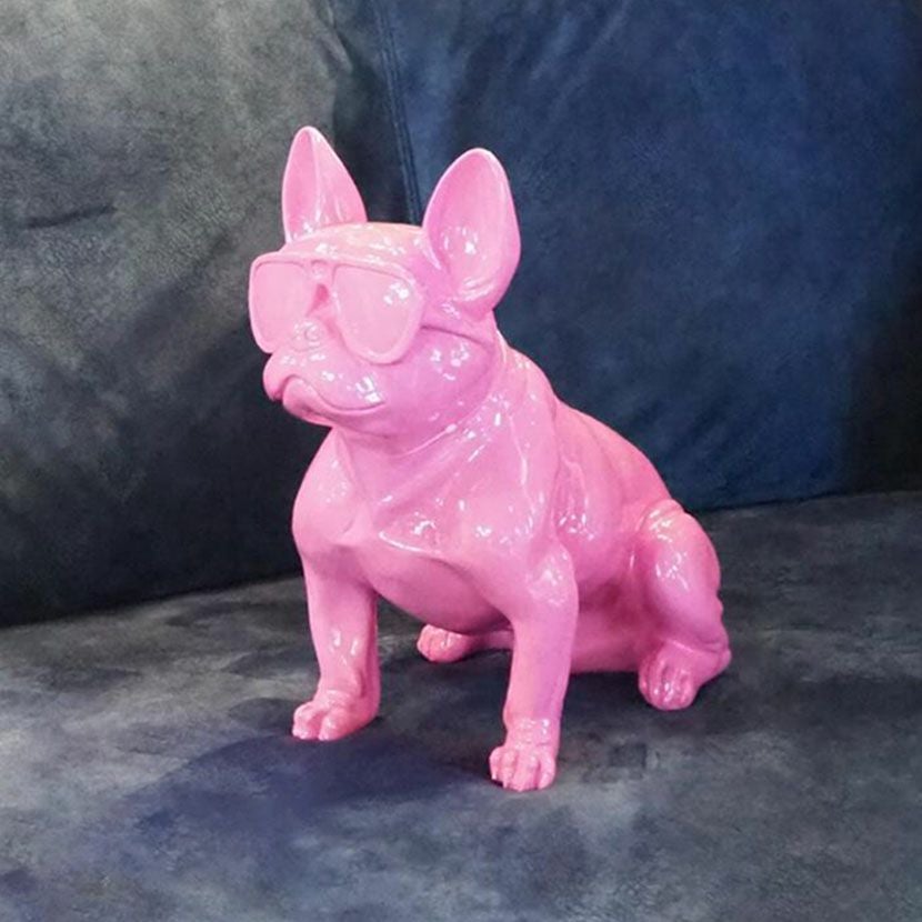 幅35cm オブジェ ジャスパー 犬 置物 インテリア小物 鍵置き 小物置き