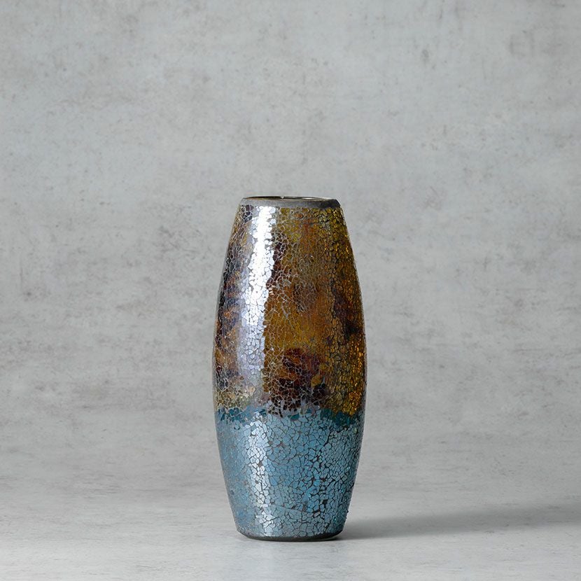 幅10.5cm フラワーベース 大理石 花瓶 マーブルデコレーションベース