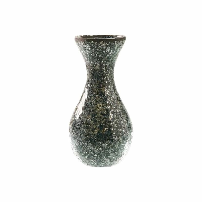 幅17.5cm フラワーベース M モザイクガラス 花器 一輪挿し 花入れ