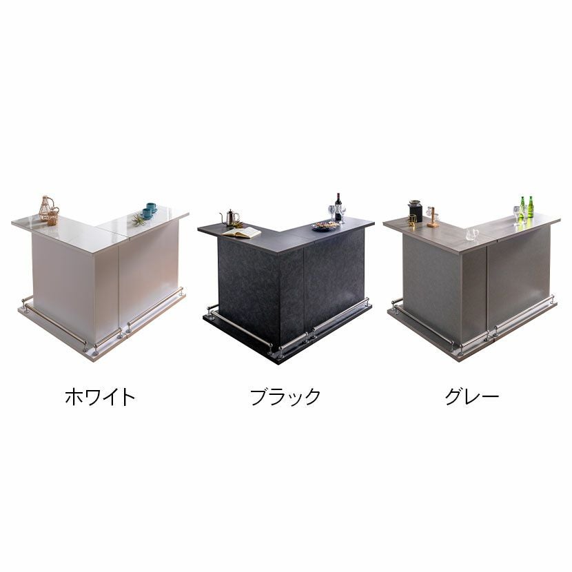 設置無料】カウンターテーブルセット 2点 セラミック天板 日本製 収納
