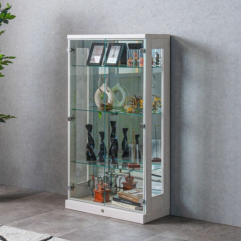 設置無料】幅70cm ロータイプ コレクションケース ガラス ショーケース