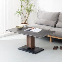 【設置無料】幅120cm ダイニングテーブル LUGA 木目調 昇降式 テーブル セラミック天板 大理石調 食卓テーブル おしゃれ リフティングテーブル 和モダン グレー ブラック｜¥59,819の動画