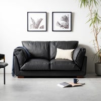 【設置無料】幅174cm 2人掛け ソファ エーゼ リビングソファ おしゃれ ローソファー レザー ソファー 本革 アームレスト シンプル 北欧 モダン ブラック ベージュ｜¥118,000の動画