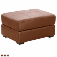 幅70cm スツール スタッド レザー オットマン 本革 リビング 足置き ウレタン クッション フットスツール おしゃれ 天然木脚 モダン ブラウン レッド グレー｜¥21,728の動画