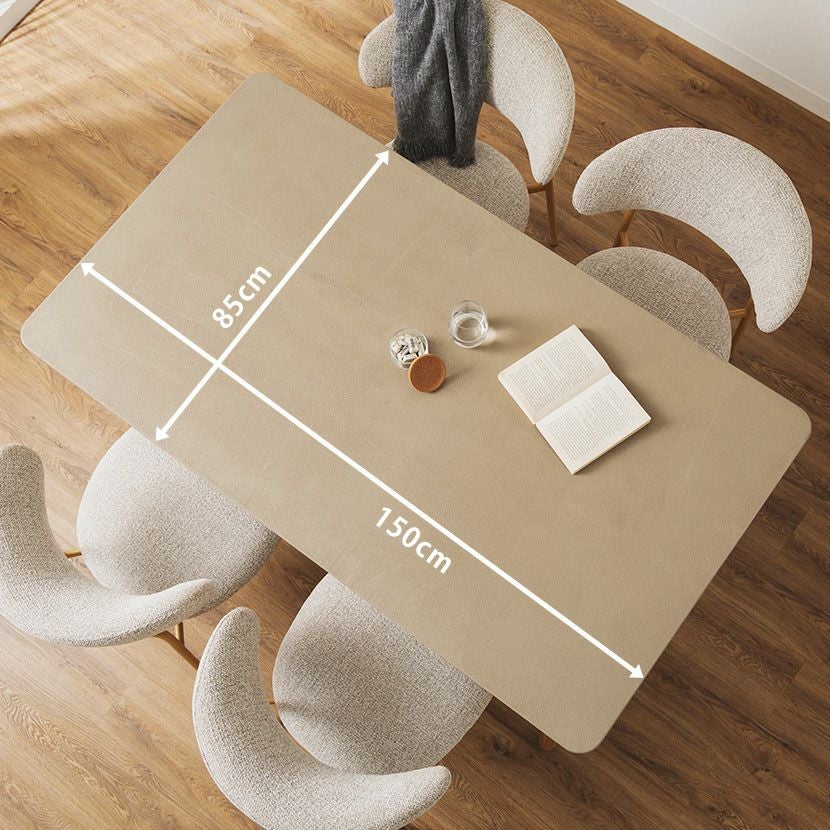 設置無料】幅150cm ダイニングテーブル モルタル風 LENAS コンクリート