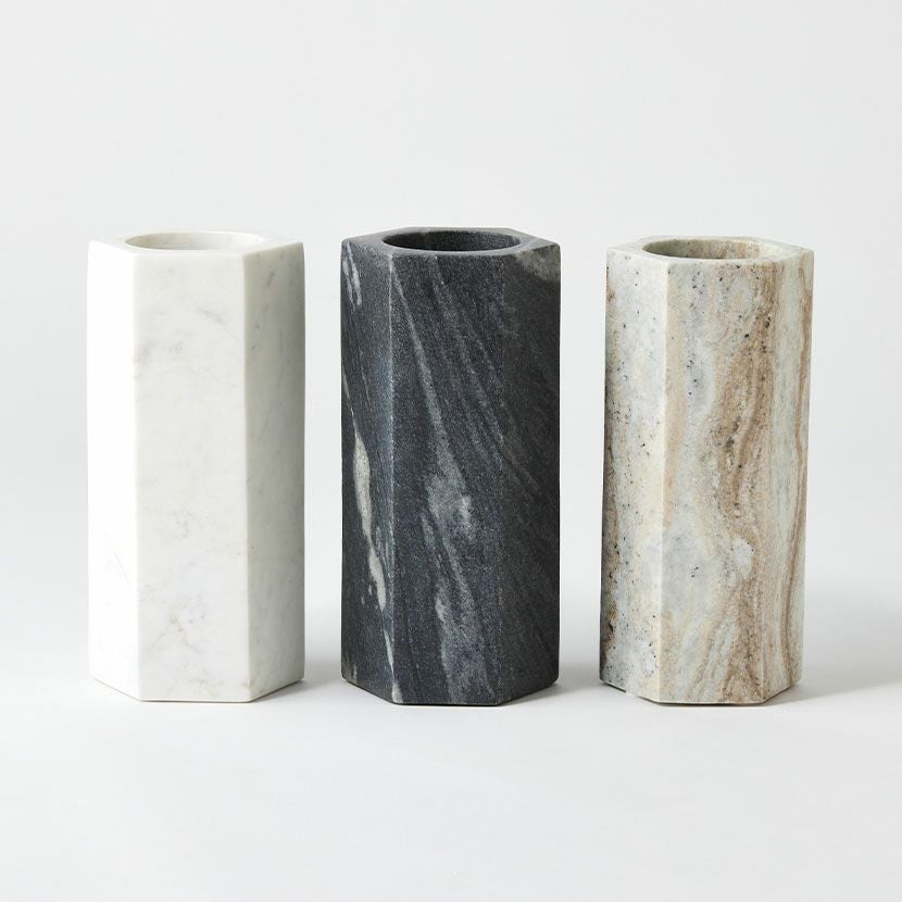 幅15.5cm マーブルアンブレラスタンド 大理石 傘立て モダン レイン