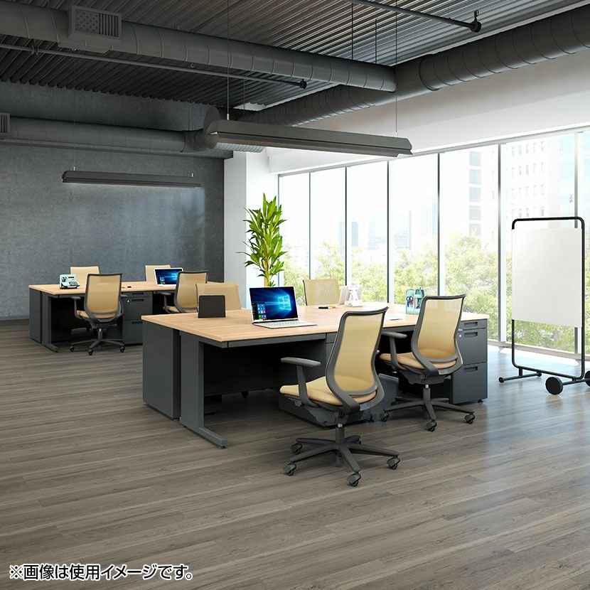 設置無料】幅120cm 片袖机 INVENTデスク インベント スチールデスク