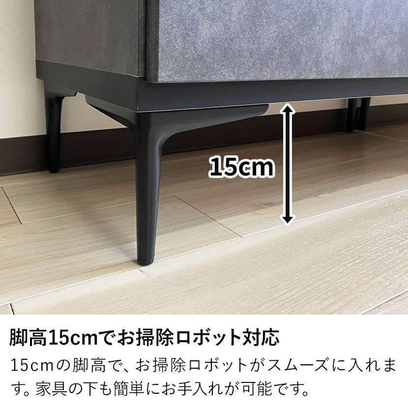 幅120cm チェスト 3段 日本製 国産 タンス ローチェスト 収納家具 大