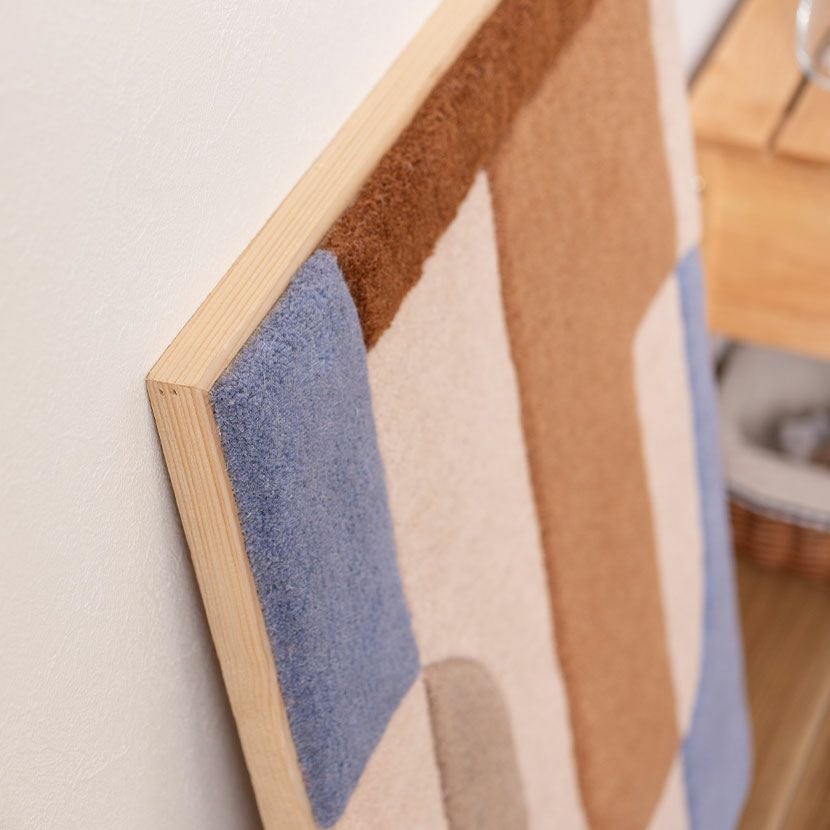 幅52cm 壁掛け ファブリック パネル A アートパネル フレーム付き タフ