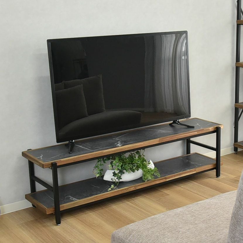 幅121cm ローボード テレビ台 テレビボード ブルックリンスタイル