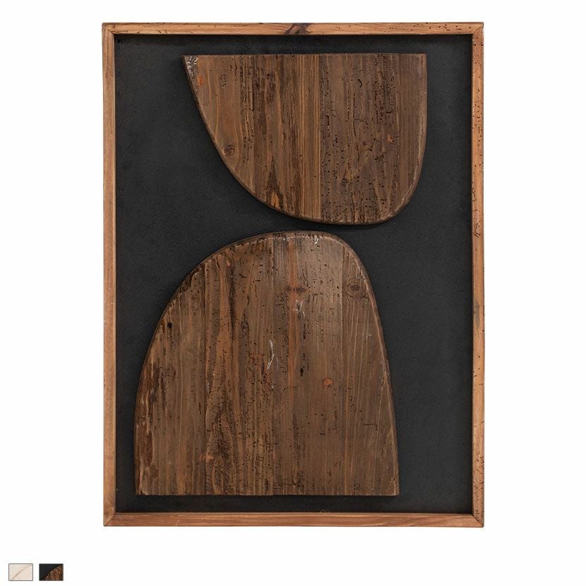 幅62cm アートボード 天然木 立体 アートパネル 木製 壁掛け