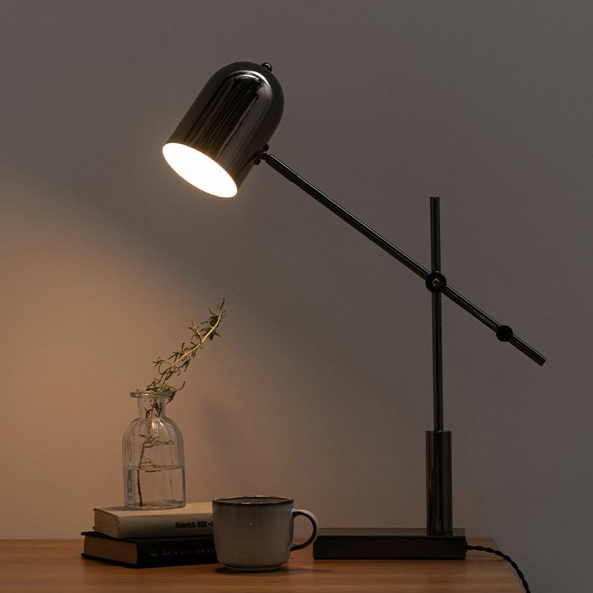 LED電球付き】フロアスタンド フロアライト クロームメッキ スチール