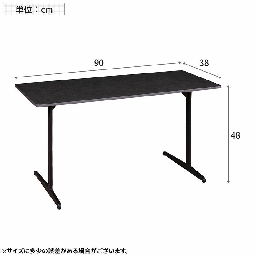 幅90cm サイドテーブル セラミック天板 大理石調 リビングテーブル