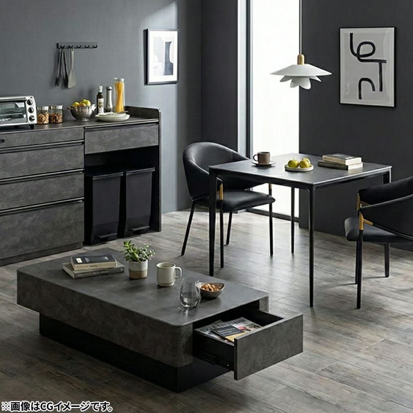 設置無料】幅100cm リーン デスク 奥行60cm センター引き出し付き 本体