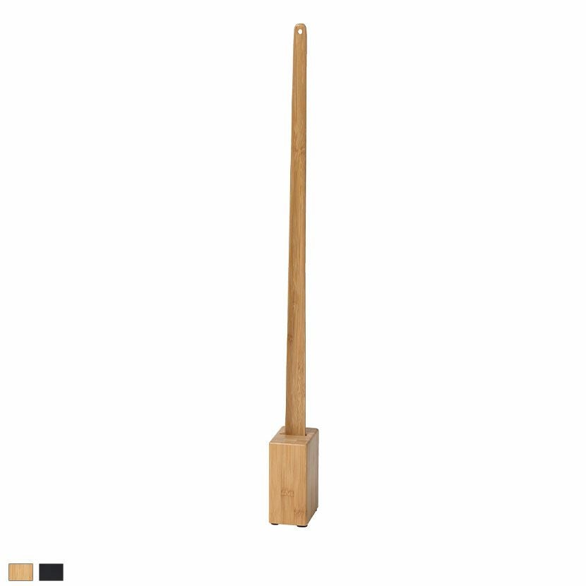 長さ70cm シューホーン Bamboo スタンド付き 靴べら 竹製 軽量 靴ベラ