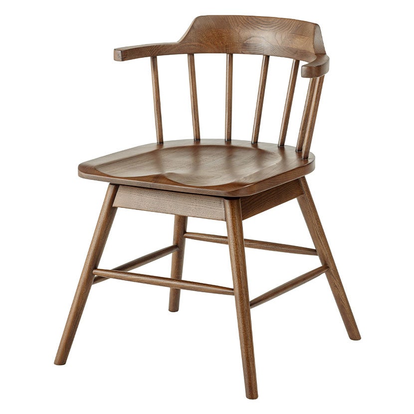 ダイニングチェア 回転チェア form タンジー 肘付き ハーフアーム 回転