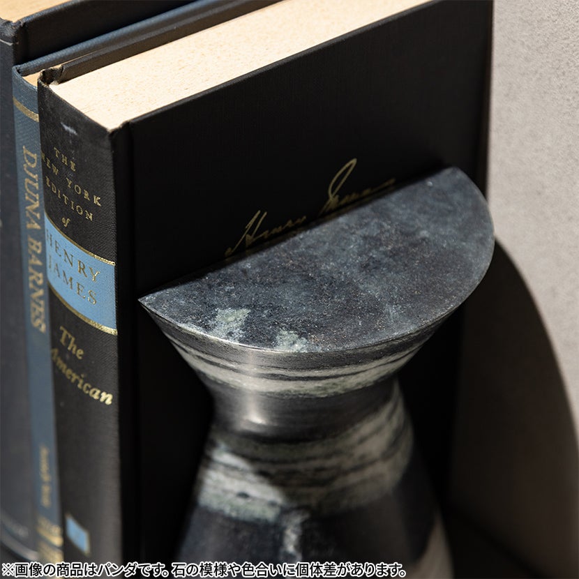 2個セット】幅12cm ブックエンドマーブル Bookends 大理石 ブック