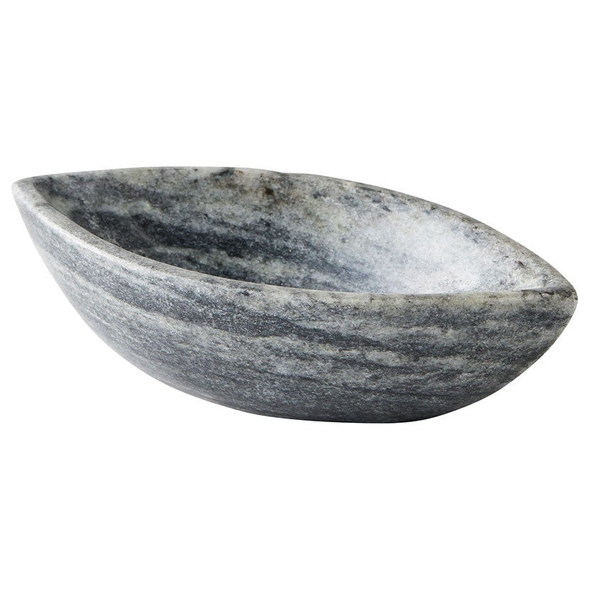 幅20cm ボウル Almond Bowl 大理石 マーブル柄 マルチボウル 天然石