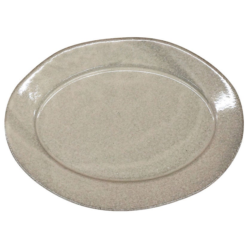 幅23.5cm オーバルプレート 日本製 陶器 皿 食器 美濃焼 楕円皿